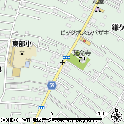 千葉県鎌ケ谷市鎌ケ谷周辺の地図