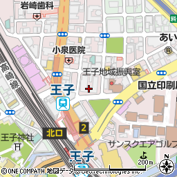 杏花村周辺の地図