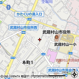 株式会社オーエックス西東京周辺の地図