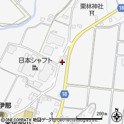 長野県駒ヶ根市東伊那栗林2457周辺の地図