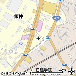 千葉県成田市飯仲14周辺の地図