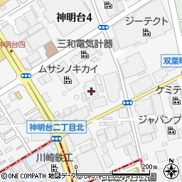 東京都羽村市神明台4丁目7-3周辺の地図