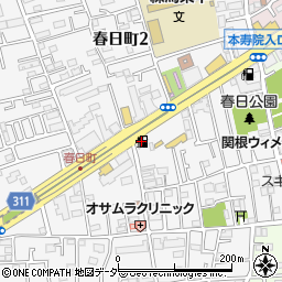 ＥＮＥＯＳ春日町ＳＳ周辺の地図