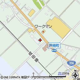 千葉県銚子市芦崎町874-1周辺の地図