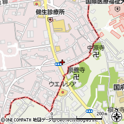 セブンイレブン松戸栗山店周辺の地図