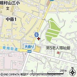 東京都武蔵村山市神明2丁目24-9周辺の地図