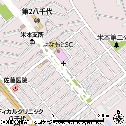 千葉県八千代市米本2209周辺の地図