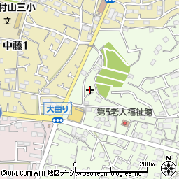 東京都武蔵村山市神明2丁目26周辺の地図