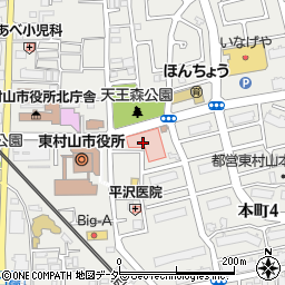 介護老人保健施設久米川（従来型）周辺の地図