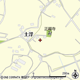 千葉県佐倉市土浮721周辺の地図