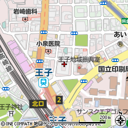 東京都北区王子1丁目17-2周辺の地図