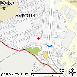 千葉県成田市公津の杜3丁目22周辺の地図