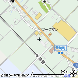 千葉県銚子市芦崎町846周辺の地図