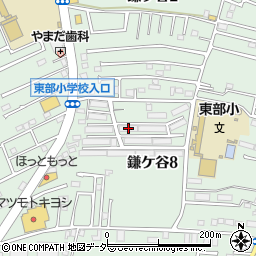 鎌ヶ谷コーポラスＦ棟周辺の地図