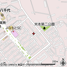 千葉県八千代市米本2334周辺の地図