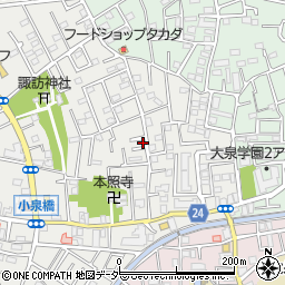 東京都練馬区西大泉3丁目11-29周辺の地図