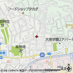 東京都練馬区西大泉3丁目4-16周辺の地図