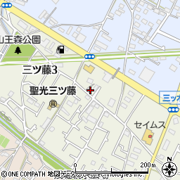 東京都武蔵村山市三ツ藤3丁目5-9周辺の地図