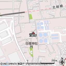 千葉県松戸市栗山263周辺の地図