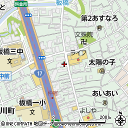 れんげ食堂 Toshu 板橋仲宿店周辺の地図