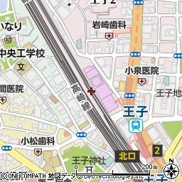 東京都北区王子1丁目11周辺の地図