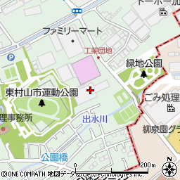 東京都東村山市恩多町1丁目20周辺の地図