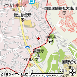 千葉県松戸市栗山6周辺の地図