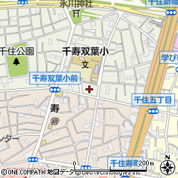 東京都足立区千住大川町18周辺の地図