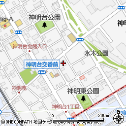前澤給装工業東京営業所周辺の地図