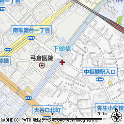 東京都板橋区弥生町53周辺の地図