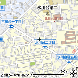 東京都練馬区氷川台2丁目23周辺の地図