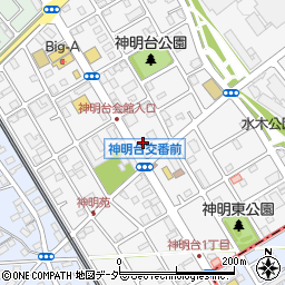 花月羽村店周辺の地図