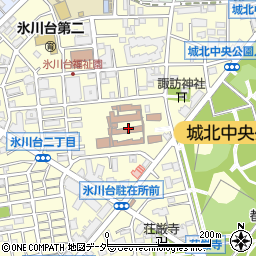 東京都練馬区氷川台2丁目11周辺の地図