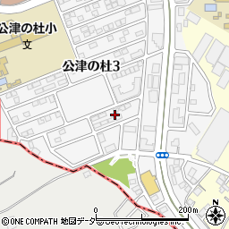 千葉県成田市公津の杜3丁目16周辺の地図
