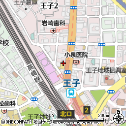 東京都北区王子1丁目13周辺の地図