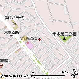 千葉県八千代市米本2336周辺の地図
