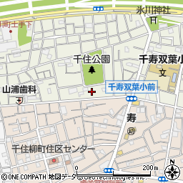 東京都足立区千住大川町37周辺の地図