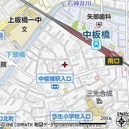 東京都板橋区弥生町43周辺の地図