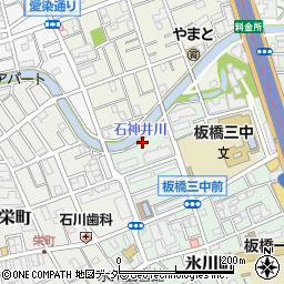 東京都板橋区氷川町23周辺の地図