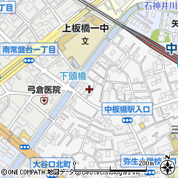東京都板橋区弥生町51周辺の地図