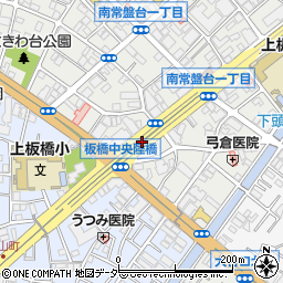 上板橋駐車場周辺の地図