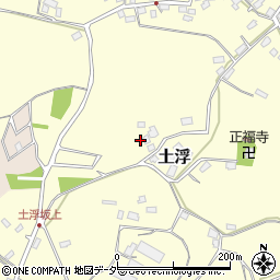 千葉県佐倉市土浮733周辺の地図