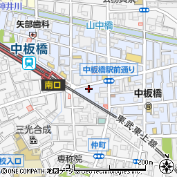 スカイビレッジＭＣ周辺の地図