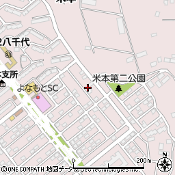 千葉県八千代市米本2332周辺の地図