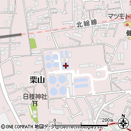 千葉県松戸市栗山199周辺の地図