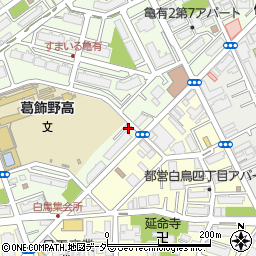 小鳩児童遊園トイレ周辺の地図