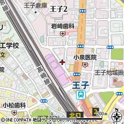 東京都北区王子1丁目12周辺の地図