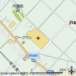 カインズ銚子店周辺の地図