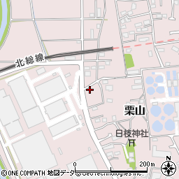 千葉県松戸市栗山512周辺の地図