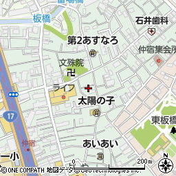 東京都板橋区仲宿29周辺の地図